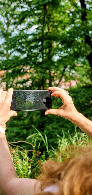 Altstadt in Weinheim, Baden-Württemberg, Deutschland