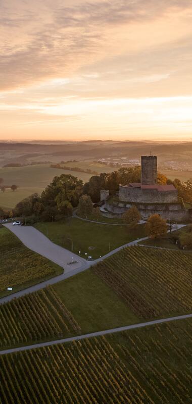 Steinsberg, Rhein-Neckar, Baden Württemberg, Deutschland