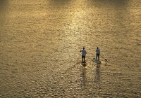 Am St. Leonersee, Rhein-Neckar, Baden-Württemberg, Deutschland