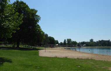 Camping Wiesensee in Hemsbach