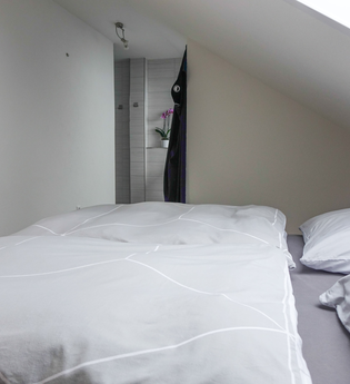 Schafzimmer mit Doppelbett | © Neckar-Zaber-Tourismus e.V.