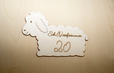 Sch(l)aafzimmer | Gästehaus Schaaf | Lauffen am Neckar | © Neckar-Zaber-Tourismus e.V.