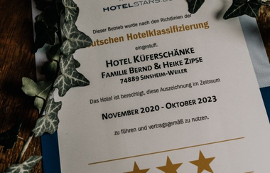 Hotel Restaurant Küferschänke | © Zipse