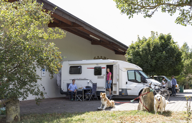 Wohnmobilstellplatz am Weingut Echle | Brackenheim-Neipperg | HeilbronnerLand | © Touristikgemeinschaft HeilbronnerLand