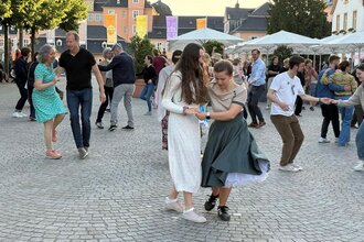Tanz auf dem Schlossplatz | © Claudia Lohmann, Jazzinitiative
