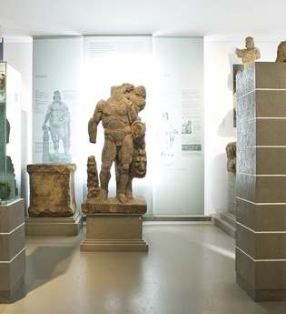 Straßenheiligtum im Römermuseum | Güglingen | HeilbronnerLand | © Römermuseum Güglingen