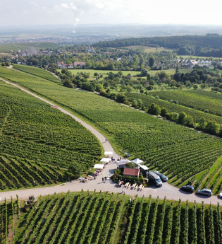 Weinausschankhütte nahe dem Steinbruch Näser | HeilbronnerLand | © Weingärtner Cleebronn-Güglingen