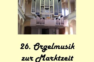 Orgelmusik zur Marktzeit beim Eberbacher Frühling