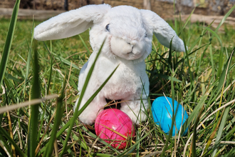 Osterhasenspiel im Naturparkzentrum