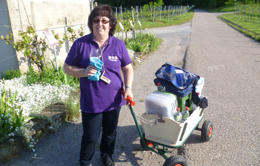 Rosemarie Seyb | Weinerlebnisführerin |  HeilbronnerLand | © Rosemarie Seyb