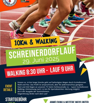 Schreinerdorflauf Läufer an der Starlinie