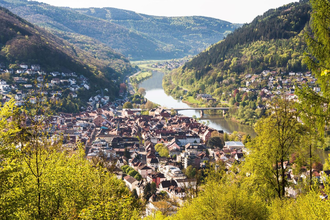 Stadt, Land(schaft), Fluss | © Foto Stadt Eberbach / Andreas Held