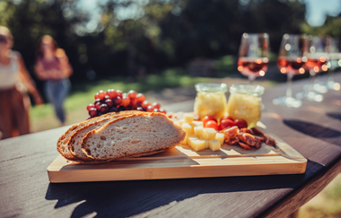 Weinausschank in den Weinbergen | HeilbronnerLand | © Touristikgemeinschaft HeilbronnerLand