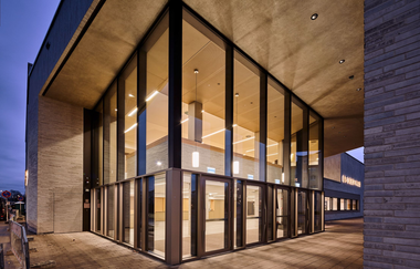 Eingangsbereich Dr. Sieber Halle | © Stadt Sinsheim