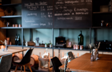 Innenansicht Annabelle Weinbar | Landgut Steng | Lauffen | © Neckar-Zaber-Tourismus