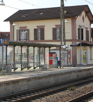Bahnhof St. Ilgen-Sandhausen | © Christina Wilhelm, Gemeinde Sandhausen