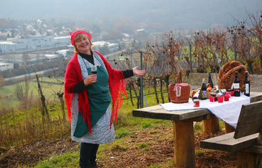 Beate Schiefer | Weinerlebnisführerin im Weinsüden Weinort Lauffen am Neckar | © Beate Schiefer