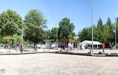 Bouleanlage der Boule-Freunde Wiesloch | © Frank Engelmann, Boulefreunde Wiesloch