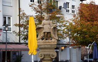 Das Brunnenweible - Historisches Wahrzeichen Waibstadt | © Stadt Sinsheim