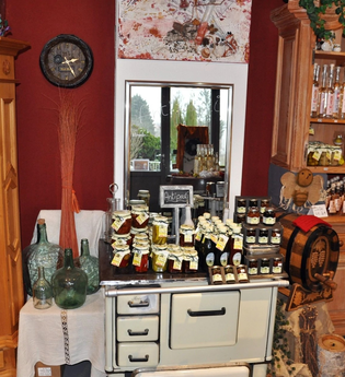 Destille Metzger Verkaufsraum