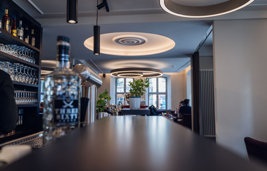 Theke und Innenraum Restaurant Drei Könige | © Drei Könige