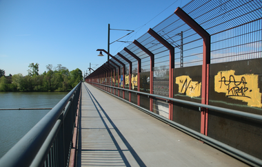 Eisenbahnbrücke Ladenburg | © Landratsamt Rhein-Neckar-Kreis