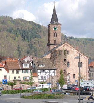 Evangelische Michaelskirche und Katholische Kirche St. Johannes Nepomuk Eberbach | © Andreas Held