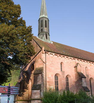 Evangelische Stadtkirche (ehemaliges Herrenrefektorium) | © Dorothea Burkhardt