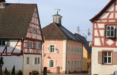Fachwerkhäuser im Ortskern Spechbach | © Landratsamt Rhein-Neckar-Kreis