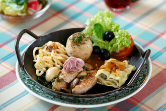 Gasthaus zur Altweibermühle | Erlebnispark Tripsdrill | schwäbisches Pfännle | © Neckar-Zaber-Tourismus e. V.