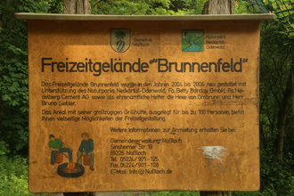 Grillhütte - Freizeitgelände Brunnenfeld, Nußloch | © Beate Otto