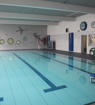 Hallenbad Sandhausen | © Christina Wilhelm, Gemeinde Sandhausen