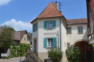 Blick auf die Fassade des Heimatmuseum Hoffenheim | © Stadt Sinsheim