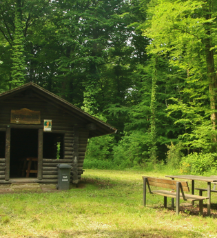 Hirschgrundhütte | © Landratsamt Rhein-Neckar-Kreis