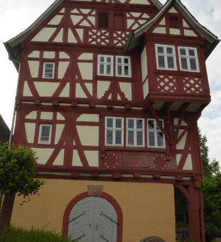 Historisches Fachwerkhaus | © Landratsamt Rhein-Neckar-Kreis