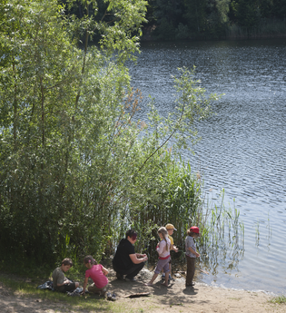 Hochholzer See bei Walldorf | © Landratsamt Rhein-Neckar-Kreis