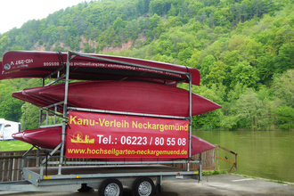 Kanuverleih in Neckargemünd