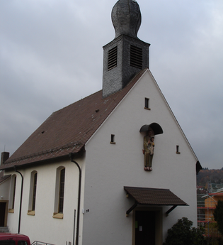 Katholische Kirche St. Josef in Waldhilsbach | © Stadt Neckargemünd