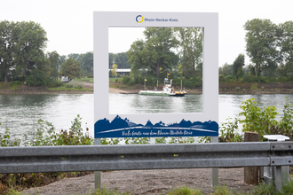 Fotospot Kollerfähre | © Landratsamt Rhein-Neckar-Kreis