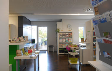 Medienwelt Neckarwestheim | Bücherei & RadServiceStation | HeilbronnerLand | © Medienwelt Neckarwestheim
