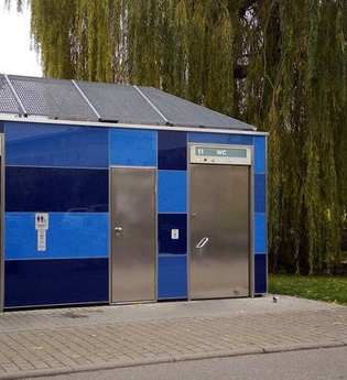 Öffentliches WC am Karlsplatz | © Stadt Sinsheim