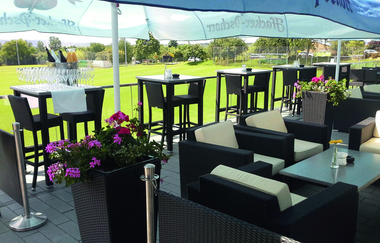 Panorama Bar Restaurant Stavros | Neckarwestheim | Terrasse | © Neckar-Zaber-Tourismus e.V.