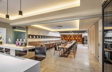 Barrique-Saal | Weingut Eberbach-Schäfer | Lauffen am Neckar | HeilbronnerLand | © Weingut Eberbach-Schäfer