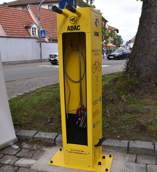 Radservice-Station Oftersheim | © Bürgermeisteramt Oftersheim
