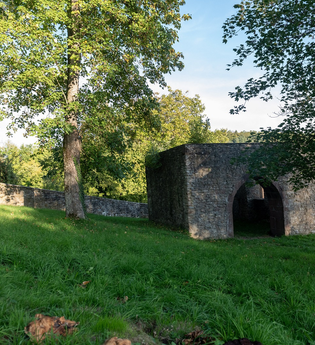 Ruine der St. Martins Kapelle