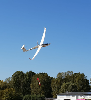 Sonderlandeplatz "Herrenteich" zwischen Ketsch und Hockenheim | © SFC Schwetzingen
