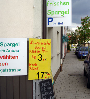 Spargelhof Decker in Reilingen | © Landratsamt Rhein-Neckar-Kreis