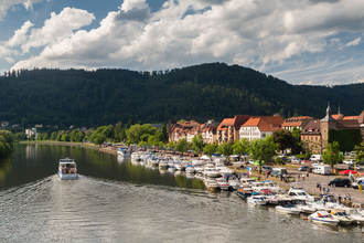 Sportboot Anlegestelle | © Stadt Eberbach / Andreas Held