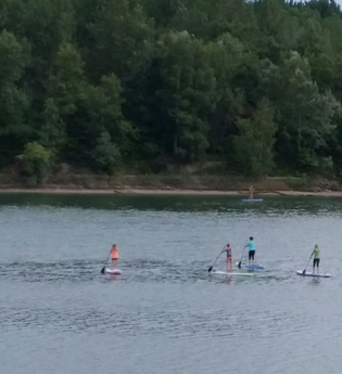 Standing-up-Paddling in Brühl