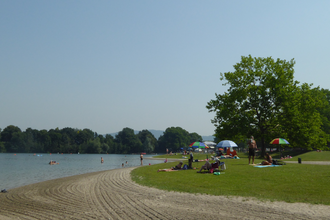 Strandbad Waidsee in Weinheim | © Beate Otto